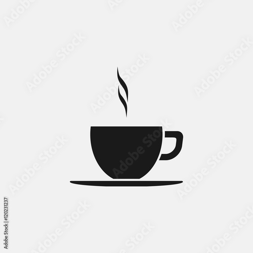Coffee cup vector flat icon