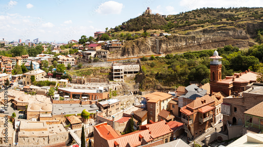 The old town of Tbilisi, Georgia.