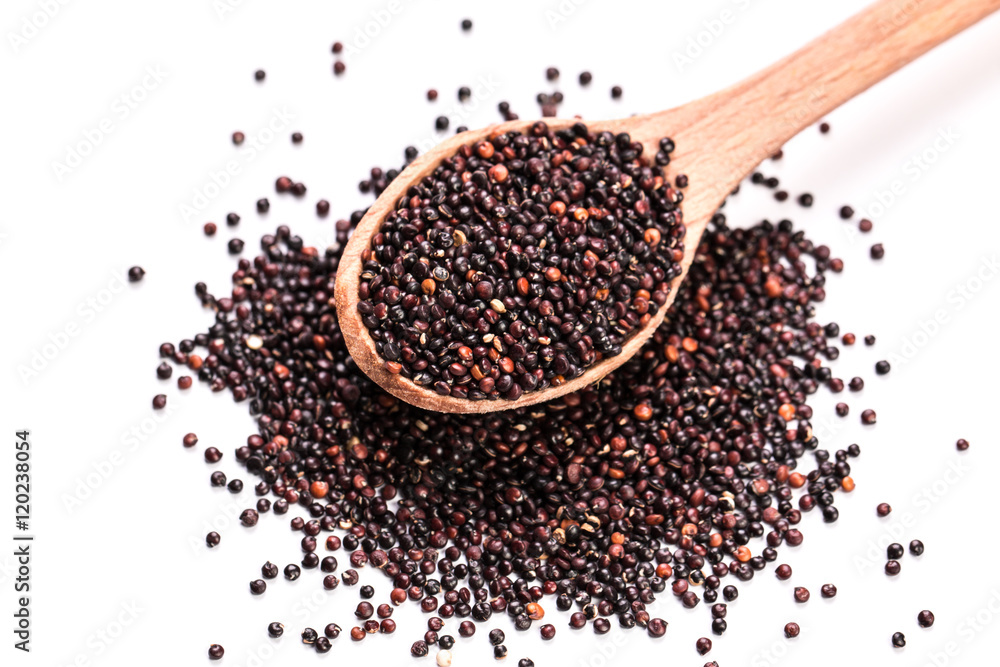 Heap of quinoa, healthy vegan food concept Heap of quinoa, healthy vegan food concept