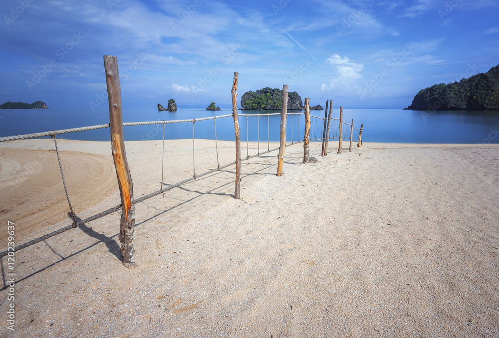 Beautiful beach at the andaman sea at Tanjung Rhu, Langkawi, Malaysia. Beautiful beach at the andaman sea at Tanjung Rhu, Langkawi, Malaysia.