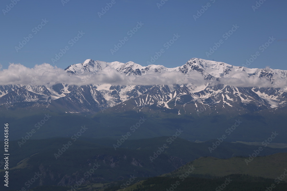 Altai region Russia mountain landscapes