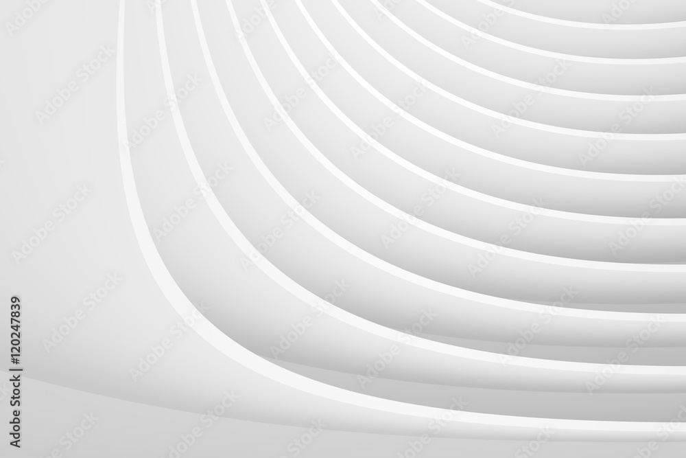 Obraz premium White Circular Building