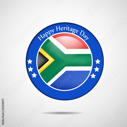 Free Download Illustration of South Africa Flag for Heritage Day - GFXLoad