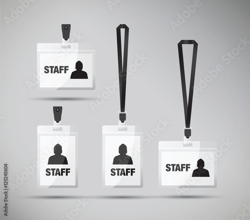 id staff lanyard 