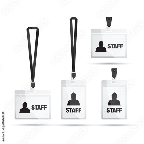 id staff lanyard 