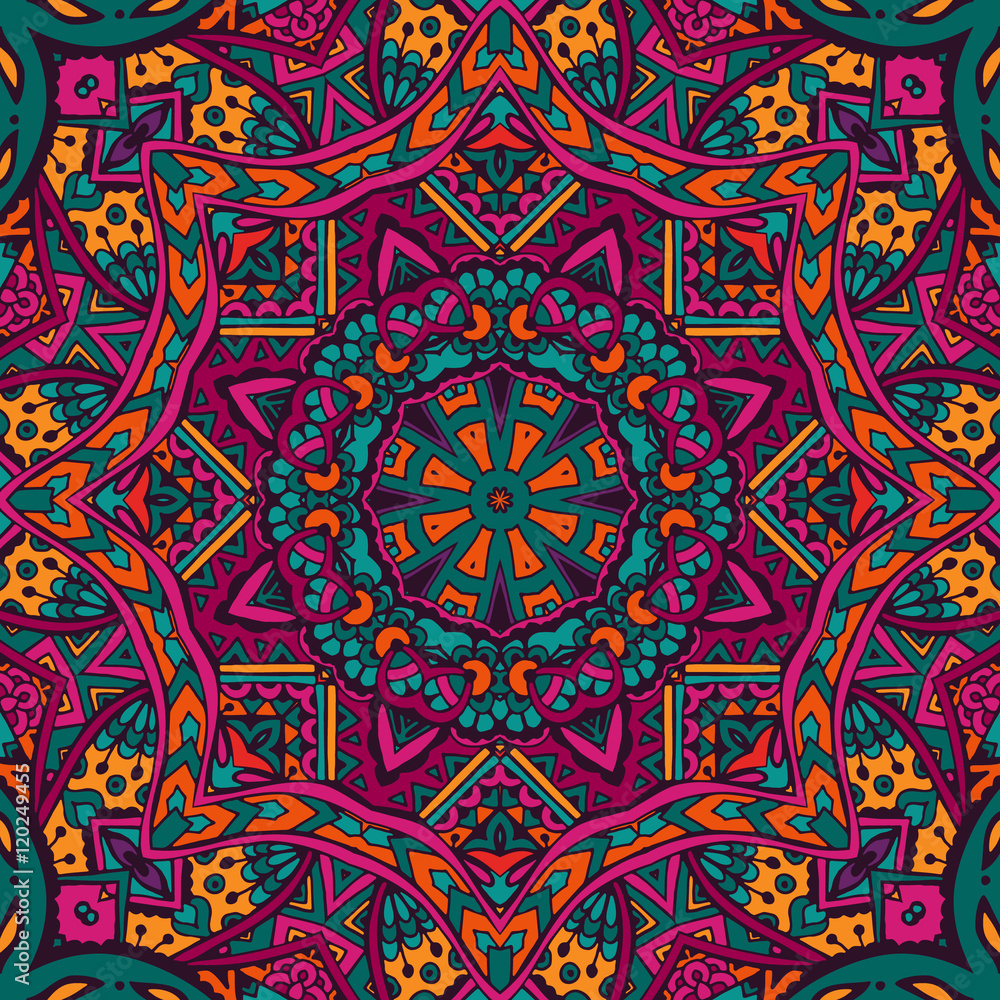 ethnic tribal  seamless pattern ornament