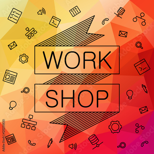 Banner for hackathon, workshop