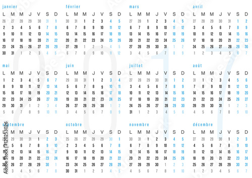 calendrier