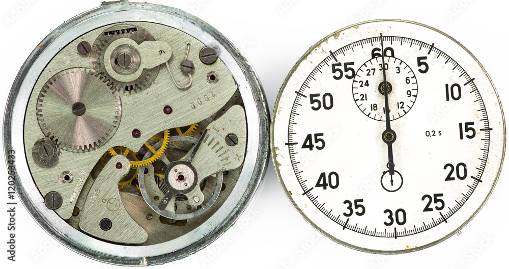 Naklejka premium internal clock