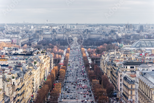 The great wheel, Avenue des Champs-Élysées, Paris