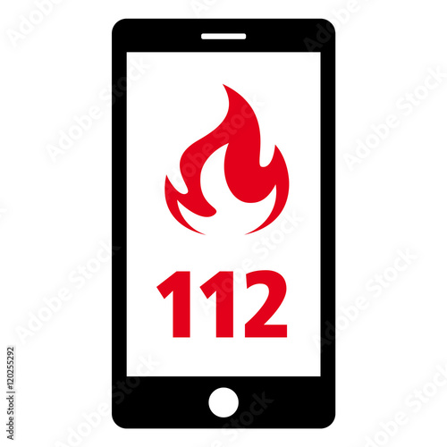 notruf 112 smartphone feuerwehr pos