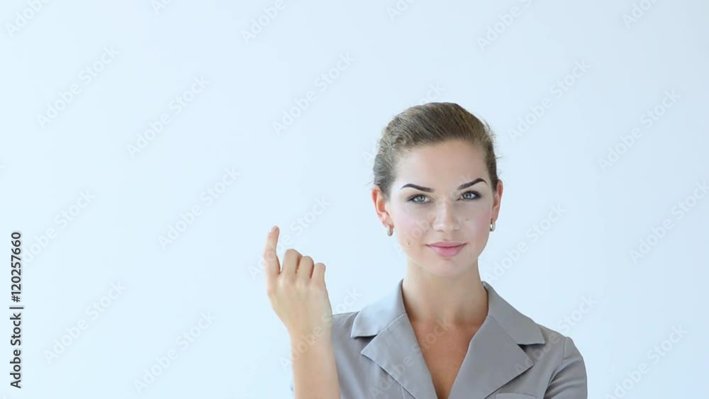 Videoportrait of young businesswoman Videoportrait of young businesswoman