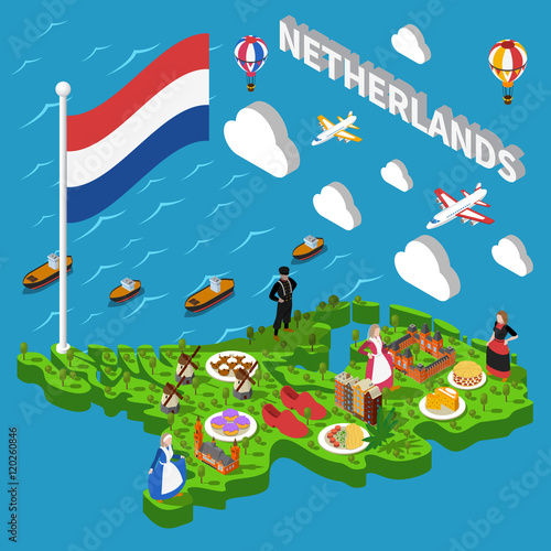 Netherlands Tourist Map