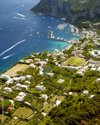 Marina Grande on Capri island, Italy