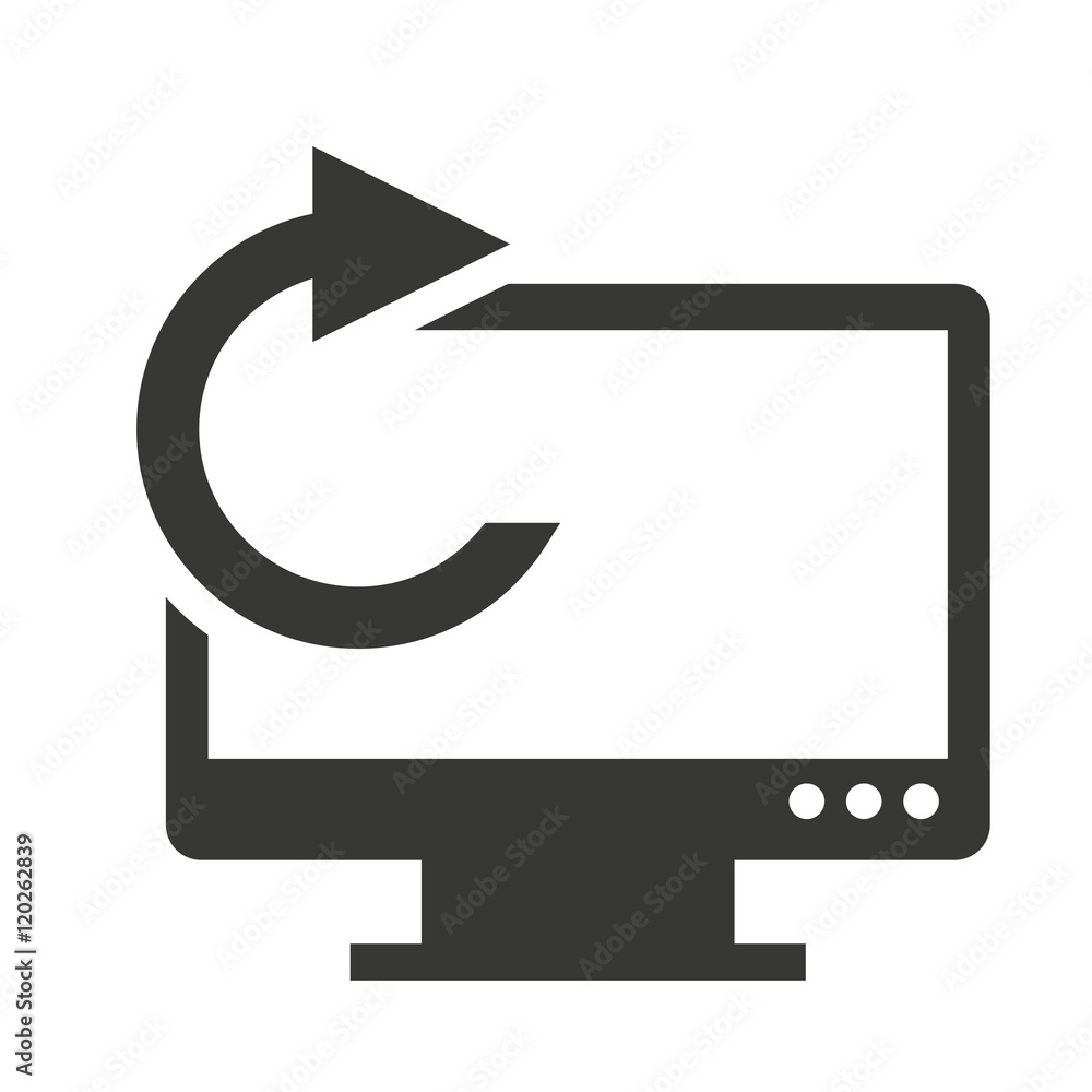 monitor computer desktop isolated icon vector illustration design monitor computer desktop isolated icon vector illustration design