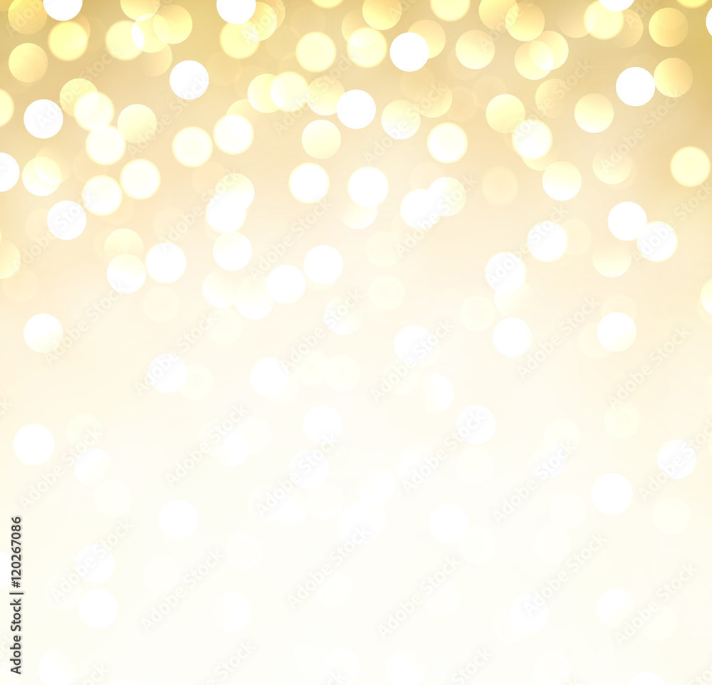 Golden christmas background. Golden christmas background.