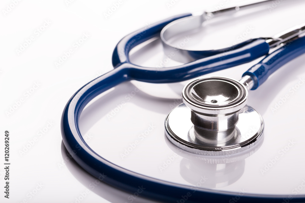 Stethoscope on white background Stethoscope on white background