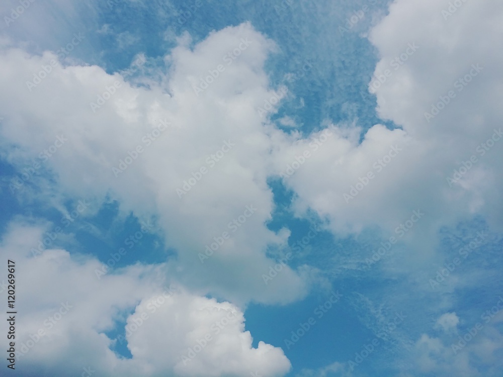 파란하늘 흰구름