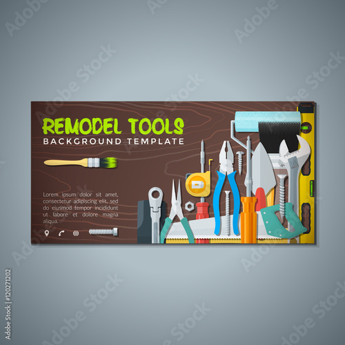 remodel tools backdrops banner templates.