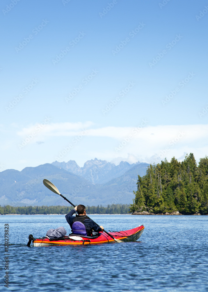 Fototapeta premium Kajak