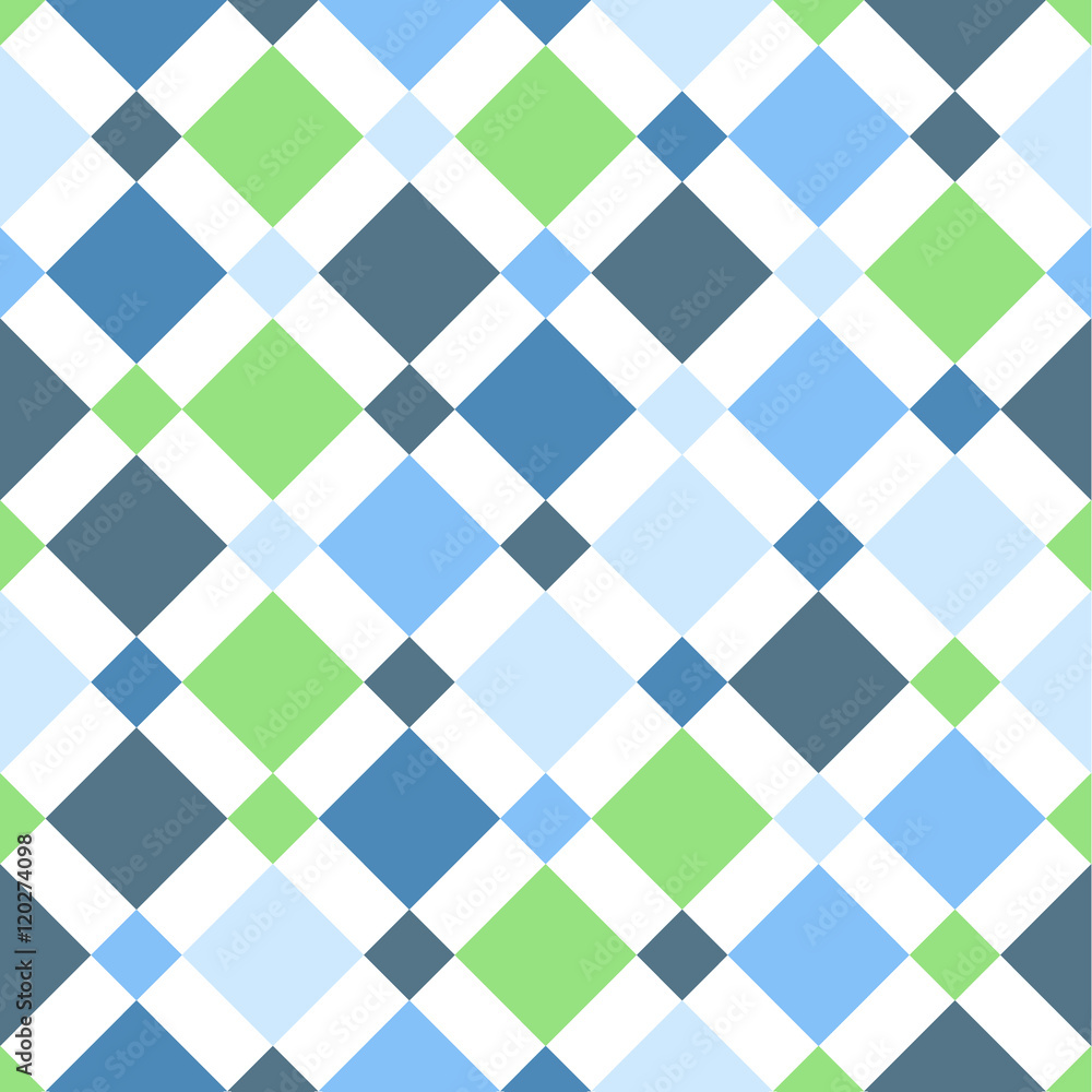 Seamless rhombus pattern.