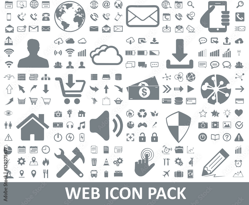Web icons set Web icons set