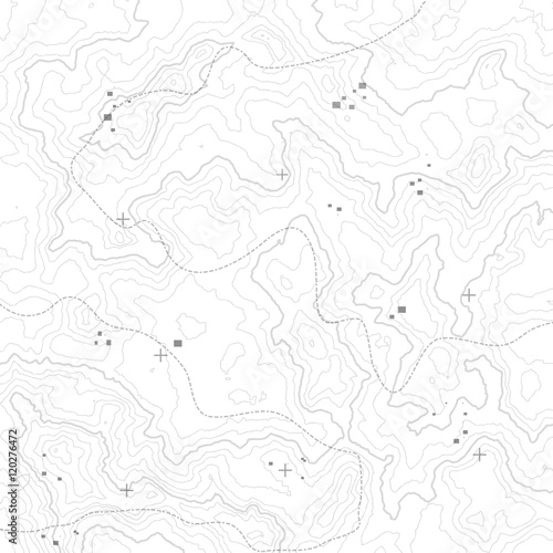 Topographic map background concept with space for your copy. Topography lines art contour , mountain hiking trail , Shape vector design. Computer generated   .