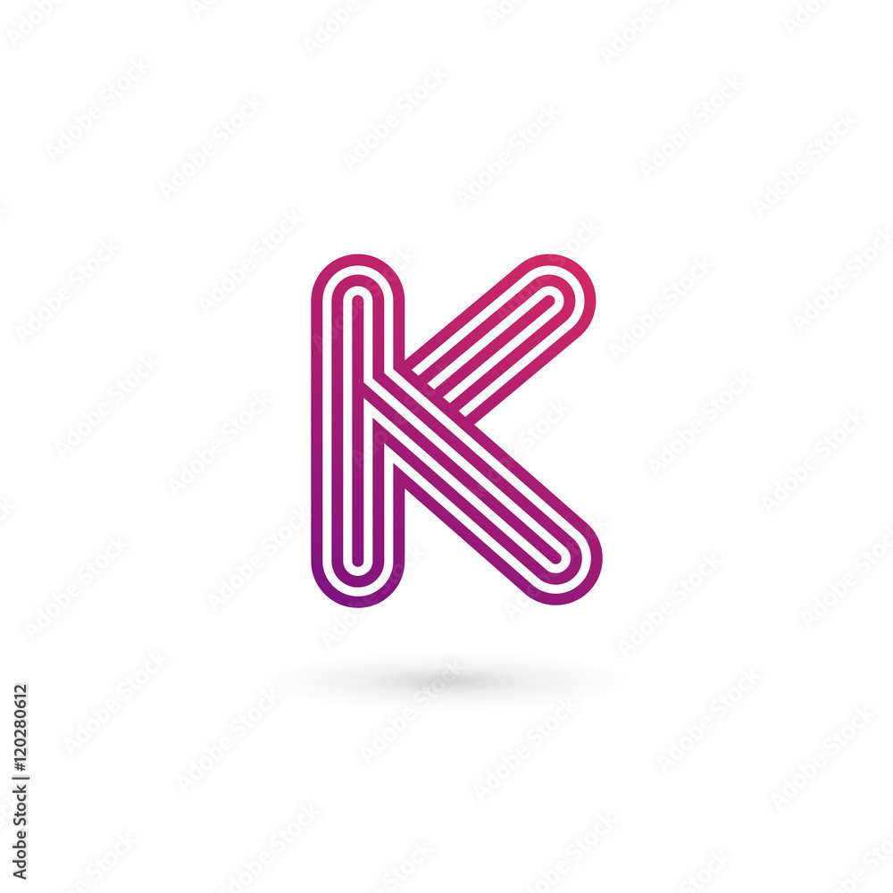 Letter K logo icon design template elements Letter K logo icon design template elements