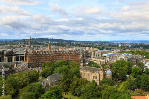 Edinburgh city panorama © elleonzebon