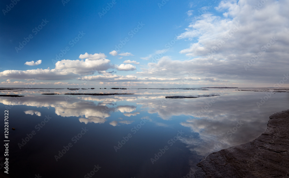 Obraz premium Salt Lake, Dasht-e Kavir, Iran