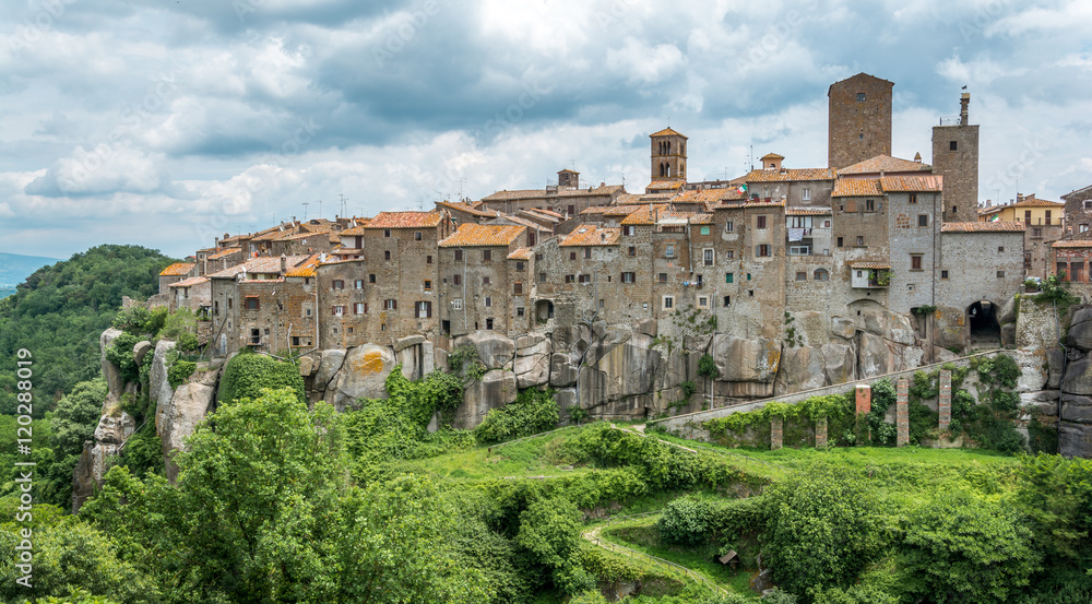 Vitorchiano, medieval village in Viterbo Province, Lazio (Italy)