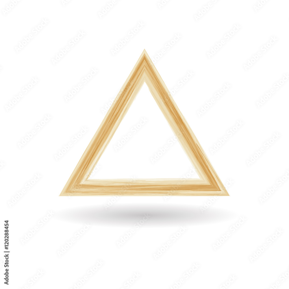 Geometrical figure of a triangle StockIllustration Adobe Stock