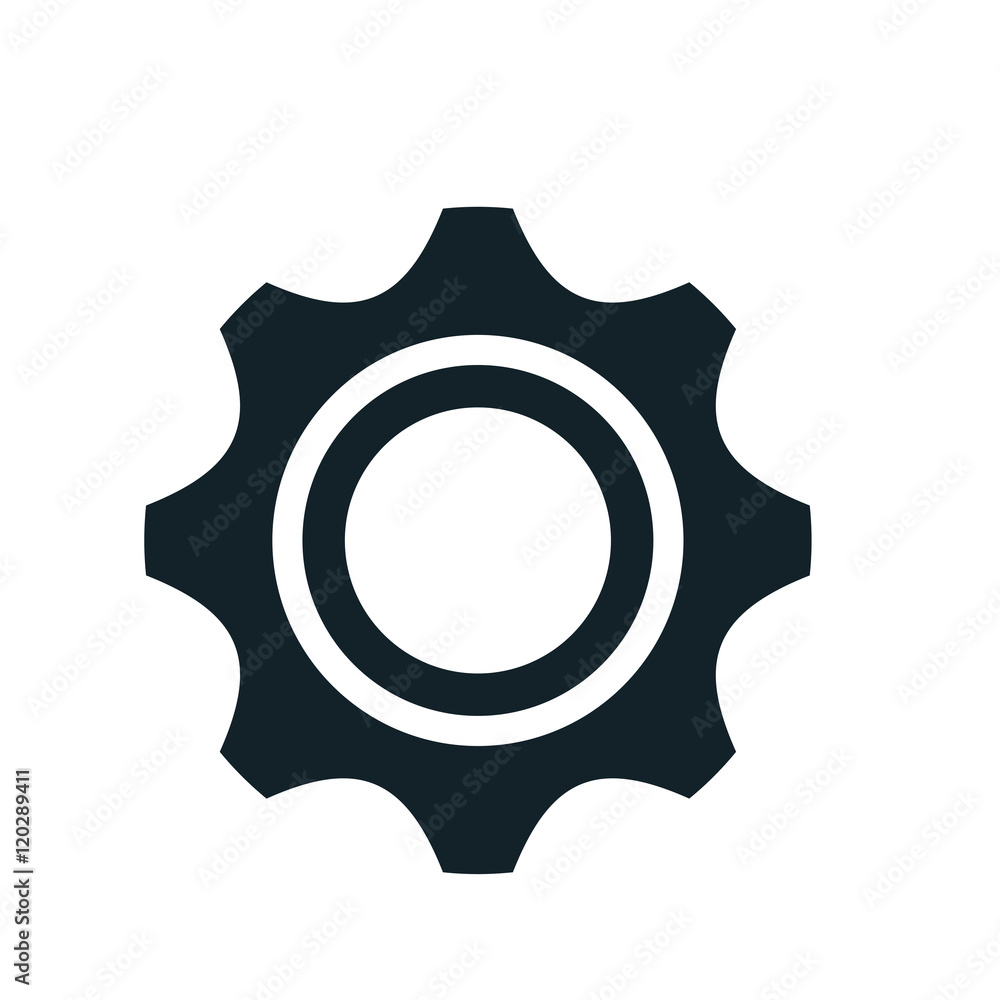 gear cogwheel power transmission mechanic. vector illustration gear cogwheel power transmission mechanic. vector illustration