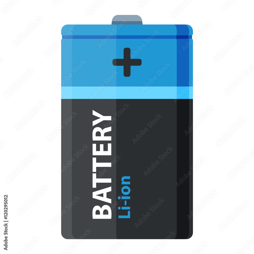 Batterie vector icon isolated