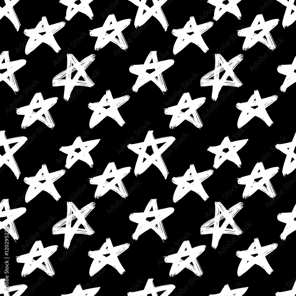 Vector hand-painted ink illustration with brush strokes. Vector hand-painted ink illustration with brush strokes.