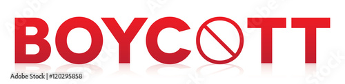 Boycott Concept Theme Illustration