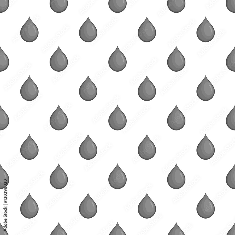 Drop seamless pattern on white background. Particle fluid design vector illustration Drop seamless pattern on white background. Particle fluid design vector illustration