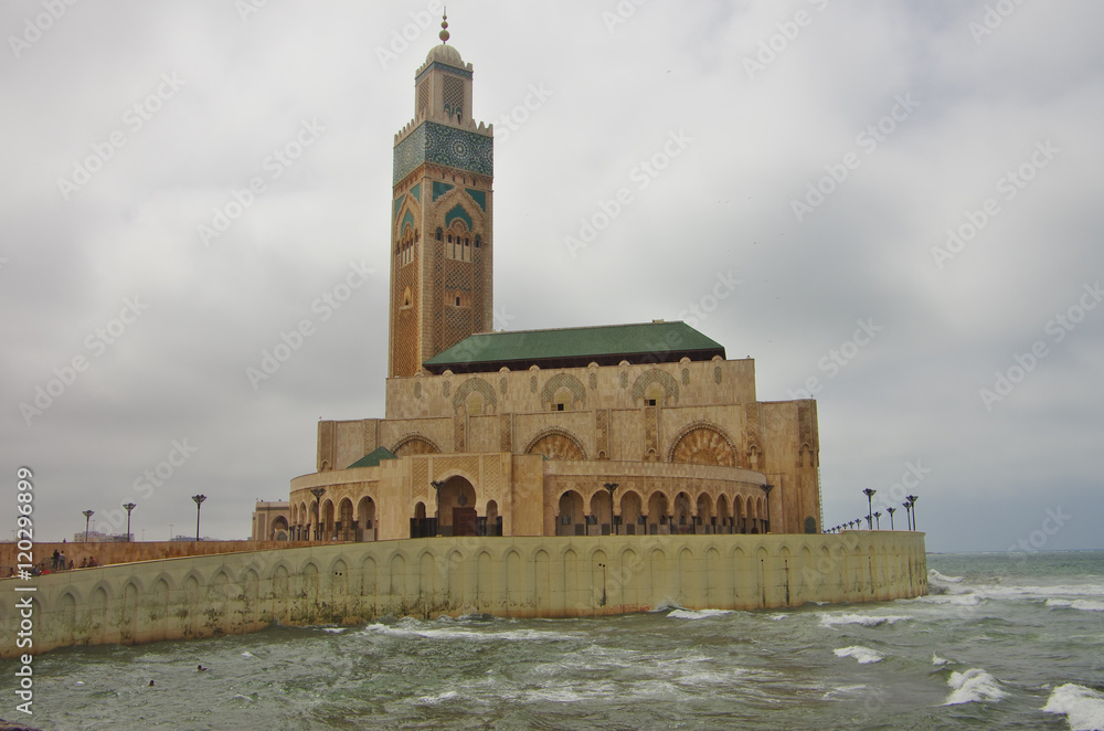 View of Casablanca mosque