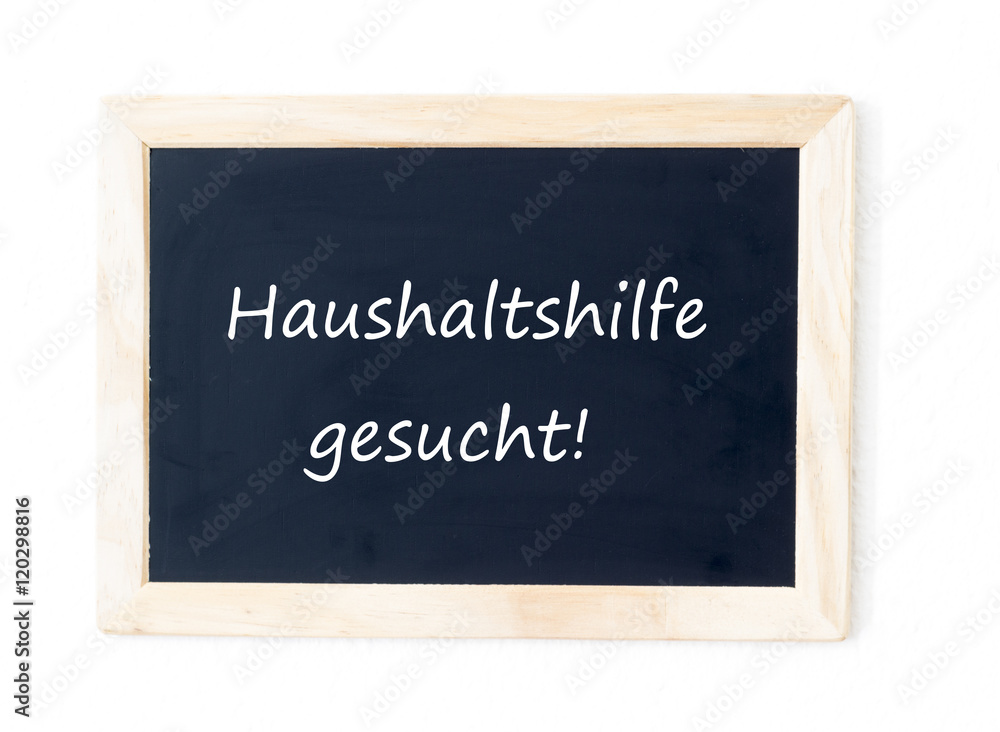 Obraz premium Haushaltshilfe gesucht