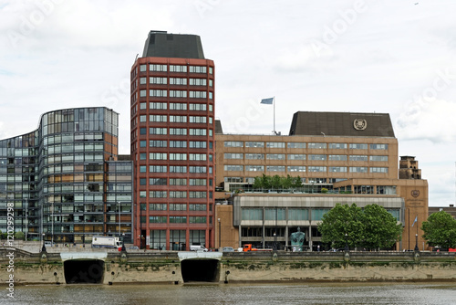 The building of the International maritime organization, a specialised agency of the United Nations responsible for regulating shipping.