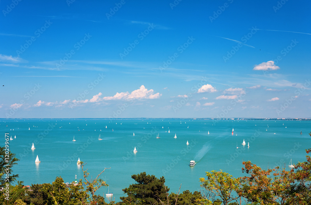Naklejka premium Lake Balaton