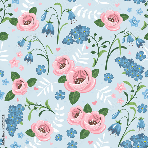 Floral seamless pattern
