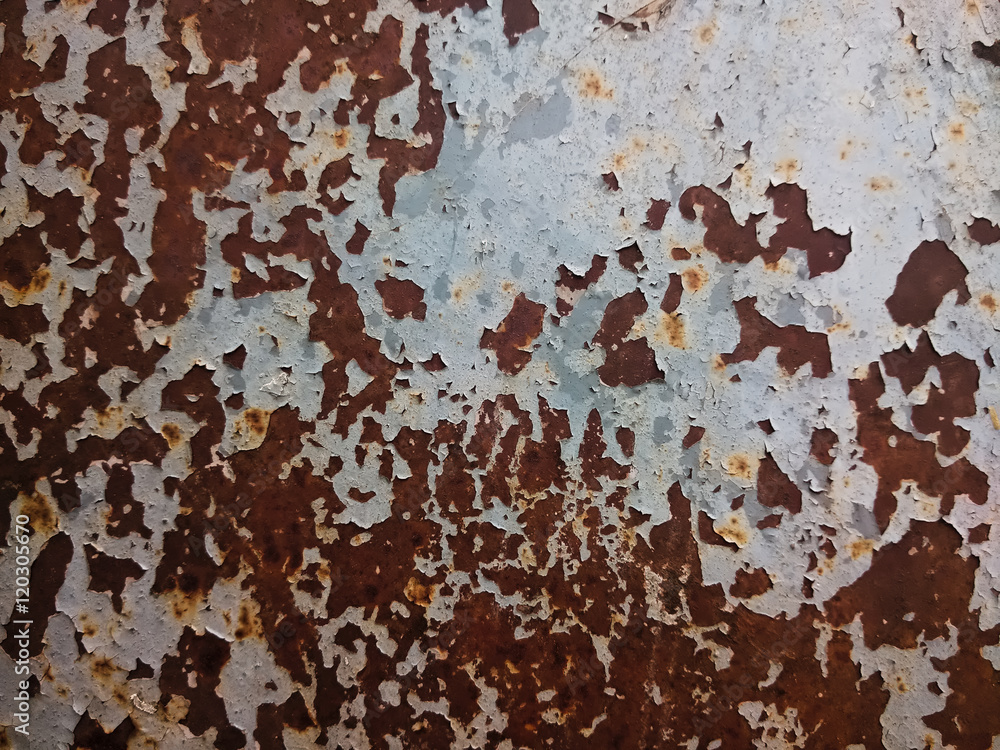 closeup shot of aged and decayed metal surface in brown and grey closeup shot of aged and decayed metal surface in brown and grey