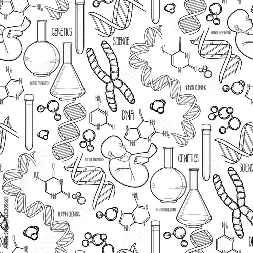 Genetic research pattern