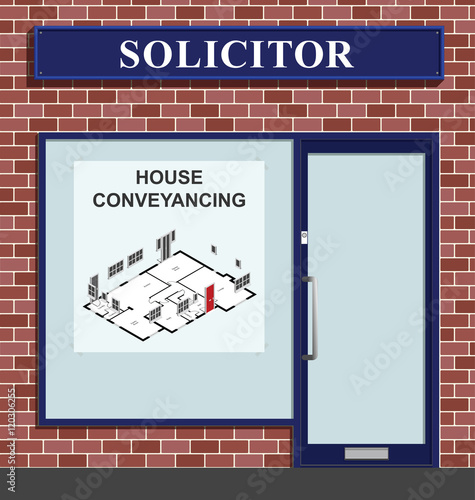 Solicitors premises advertising house conveyancing services