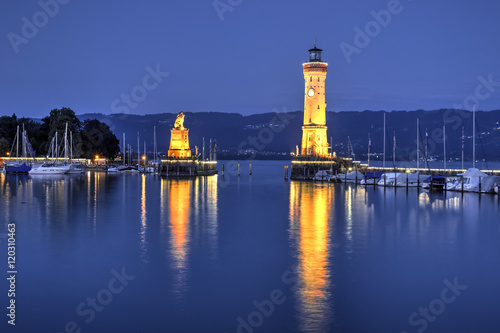 Wallpaper Mural Port of Lindau, Germany Torontodigital.ca