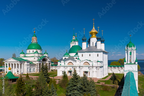 Spaso-Yakovlevsky Monastery and Zachatievsky Cathedral. Rostov.