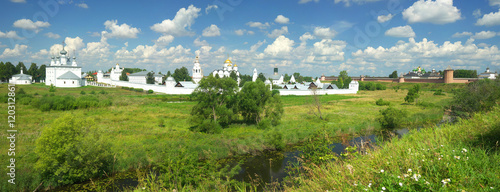 Summer landscape in Suzdal photo