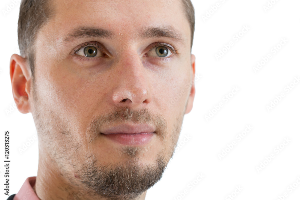 Thoughtful suit tie businessman Thoughtful suit tie businessman