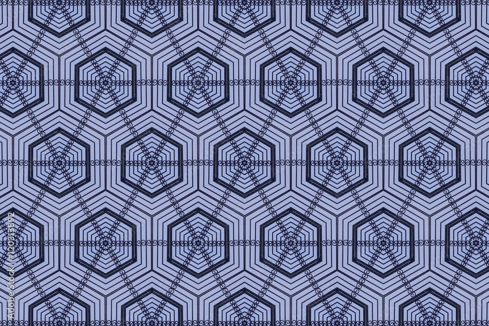 Ornament with black patterns on a gray-blue background. 7
Ornament with black patterns on a gray-blue background. 7